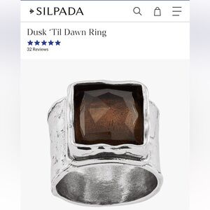 SILPADA 925 Dusk ‘Til Dawn Chunky Ring